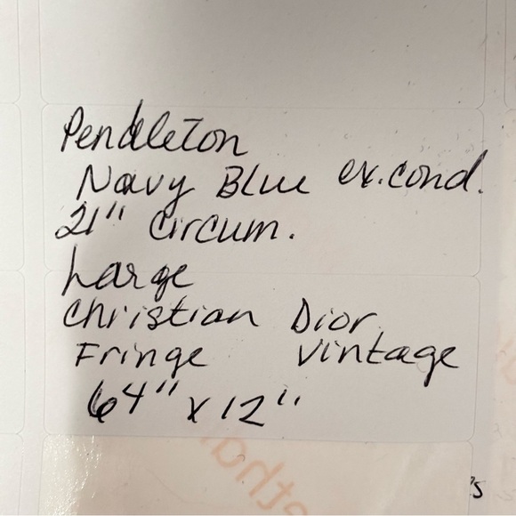 Pendleton men’s navy blue wool hat  like new condition size large driving cap - Picture 4 of 8